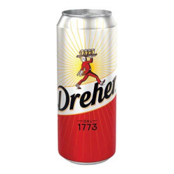 BIRRA DREHER IN LATTINA VOL. 4.7° 50 CL.