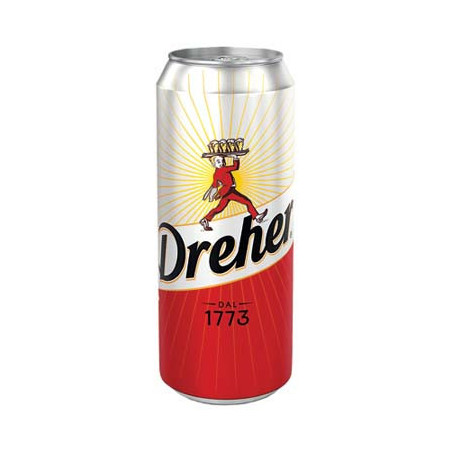 BIRRA DREHER IN LATTINA VOL. 4.7° 50 CL.