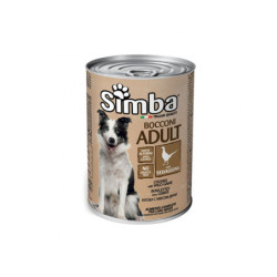 SIMBA DOG BOCCONI PER CANI ADULTI COTTI AL FORNO CON SELVAGGINA 415 GR.