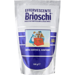 BRIOSCHI EFFERVESCENTE DIGESTIVO RINFRESCANTE DISSENTANTE AL GUSTO LIMONE 100 GR.