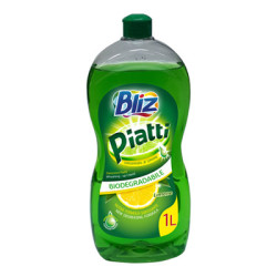 BLIZ DETERSIVO PER PIATTI CONCENTRATO BIODEGRADABILE AL LIMONE 1 LT.