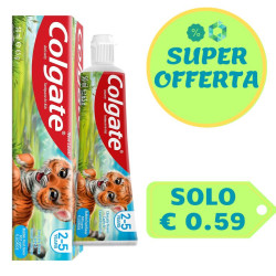 COLGATE JUNIOR BUBBLE FRUIT DENTIFRICIO PER BAMBINI 50 ML.