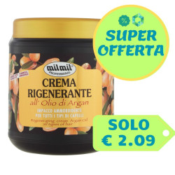 MIL MIL CREMA RIGENERANTE PER CAPELLI ALL'OLIO DI ARGAN 1 LT.