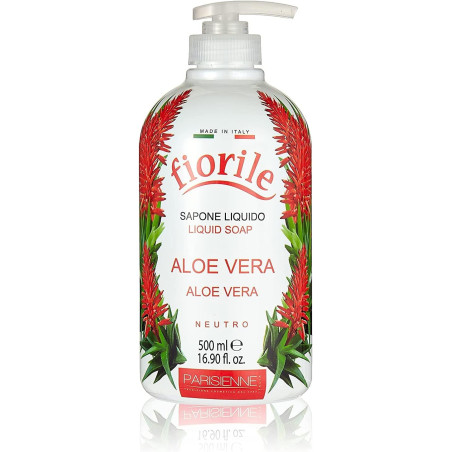 PARISIENNE FIORILE SAPONE LIQUIDO NEUTRO ALL'ALOE VERA 500 ML.