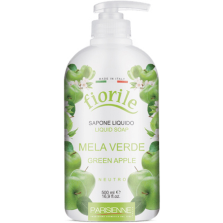 PARISIENNE FIORILE SAPONE LIQUIDO NEUTRO ALLA MELA VERDE 500 ML.