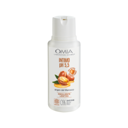 OMIA DETERGENTE INTIMO PH 5,5 ECO BIOLOGICO EMOLLIENTE LENITIVO CON OLIO DI ARGAN DEL MAROCCO 0% SAPONE 250 ML.