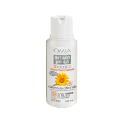 OMIA DETERGENTE INTIMO PH 4,5 ECO BIOLOGICO PROTETTIVO LENITIVO CON CALENDULA OFFICINALE 0% SAPONE 250 ML.