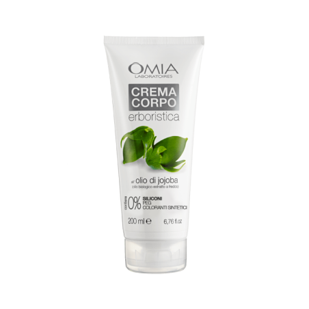 OMIA CREMA CORPO ERBORISTICA ALL'OLIO DI JOJOBA 0% SILICONI 200 ML.