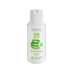 OMIA DETERGENTE INTIMO PH 3,5 ECO BIOLOGICO IDRATANTE LENITIVO CON ALOE VERA DEL SALENTO 0% SAPONE 250 ML.