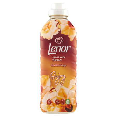 LENOR AMMORBIDENTE ORO E FIORI DI VANIGLIA 40 LAVAGGI 840 ML.