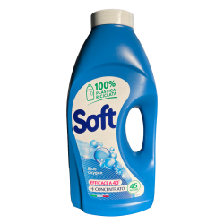 SOFT DETERSIVO PER LAVATRICE CLASSICO 45 LAVAGGI 2.25 LT.