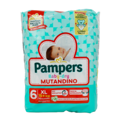 PAMPERS BABY DRY MUTANDINO TGL 6 XL (15+ KG) - 14 PANNOLINI