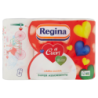 REGINA DI CUORI ASCIUGATUTTO SUPER ASSORBENTE 3 ROTOLI DA CUCINA DECORATI