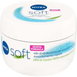 NIVEA SOFT CREMA IDRATANTE RINFRESCANTE PER CORPO, VISO E MANI 300 ML.