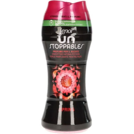 LENOR UNSTOPPABLES PROFUMO PER IL BUCATO SPRING PERLE PROFUMATE 210 GR.