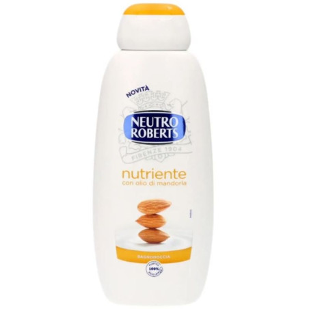 NEUTRO ROBERTS BAGNODOCCIA NUTRIENTE CON OLIO DI MANDORLA 450 ML.