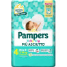 PAMPERS BABY DRY PIÙ ASCIUTTO PANNOLINI TGL 4 MAXI (7/18 KG) - 17 PANNOLINI