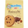 MULINO BIANCO BAIOCCHI CON CREMA ALLA NOCCIOLA E CACAO 260 GR.