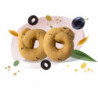 FIORE DI PUGLIA TARALLI ALLE OLIVE CON OLIO EXTRAVERGINE D'OLIVA ITALIANO 250 GR.