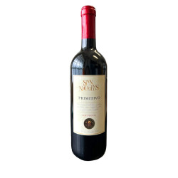 SAN NICHOLAUS PRIMITIVO I.G.P. PUGLIA VOL. 13° 75 CL.