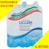 LEGGERA ACQUA NATURALE OLIGOMINERALE 6x2 LT.