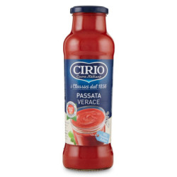 CIRIO PASSATA VERACE CUORE ITALIANO 700 GR.