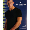 NAVIGARE 571 MAGLIA UOMO SCOLLO A V IN COTONE BIELASTICO SOFT