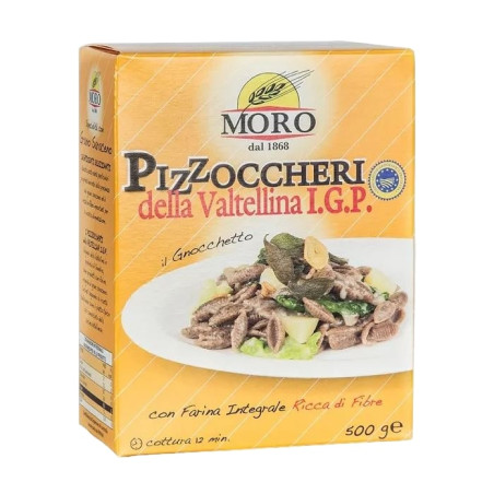 MORO PIZZOCCHERI DELLA VALTELLINA I.G.P. - IL GNOCCHETTO 500 GR.