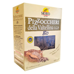 MORO PIZZOCCHERI DELLA VALTELLINA I.G.P. BIO 500 GR.