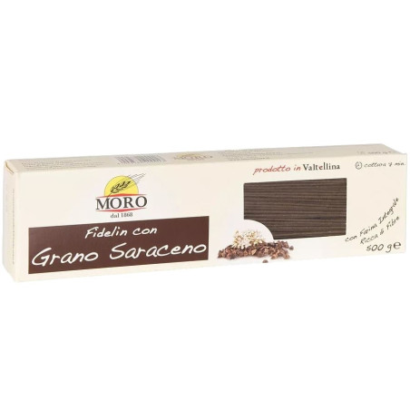 MORO FIDELIN CON GRANO SARACENO 500 GR.