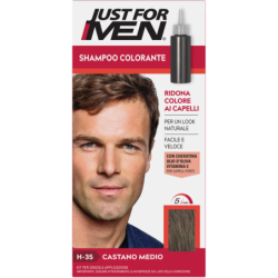 JUST FOR MEN SHAMPOO COLORANTE COLOR CASTANO MEDIO