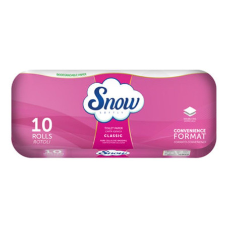 SNOW SOFTLY CLASSIC CARTA IGIENICA 10 ROTOLI A 2 VELI