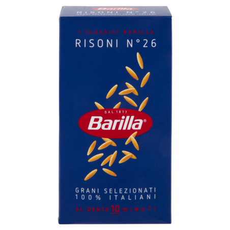 BARILLA RISONI N°26 500 GR.