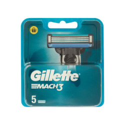 GILLETTE MACH 3 RICARICA LAMETTE PER RASOIO 5 PEZZI