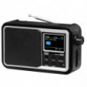 Radio Digitale Portatile DAB DAB+ FM RDS Bluetooth AUX-IN Trevi DAB 7F96 R Nero