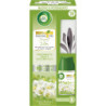 AIR WICK FRESHMATIC RICARICA SPRAY AUTOMATICO COMPLETO PROFUMATORE PER AMBIENTE ALLA FRESIA BIANCA E GELSOMINO 250 ML.