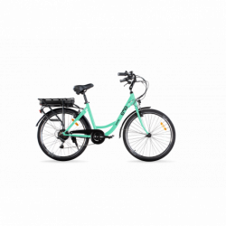 EMG JAMMY CITYBIKE 26' BATT.10AH VERDE PASTELLO