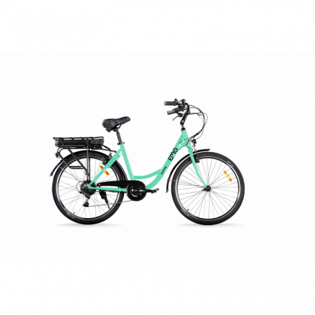 EMG JAMMY CITYBIKE 26' BATT.10AH VERDE PASTELLO