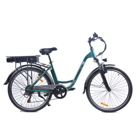 EMG FUNNY CITYBIKE 26' ALLUM. 13AH VERDE PETROLIO