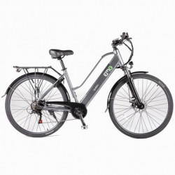 EMG QUEEN CITYBIKE 28' ALLUM. 13AH INT. GRIGIO