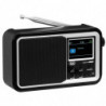 Radio Digitale Portatile DAB DAB+ FM RDS Bluetooth AUX-IN Trevi DAB 7F96 R Nero