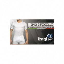 MAGLIA IN FILO DI SCOZIA MERCERIZZATO UOMO FRAGI 1340 LEON