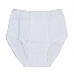 Slip uomo costina Moretta 5 tg.7 Bianco