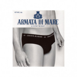 ARMATA DI MARE GT102 SLIP UOMO IN COTONE ELASTICIZZATO CON ELASTICO LOGATO