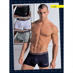 BOXER IN COTONE BIELASTICO SOFT UOMO NAVIGARE 322