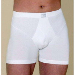 BOXER UOMO IN COTONE ELASTICIZZATO TRAMONTE 304 TG 4/6 BIANCO