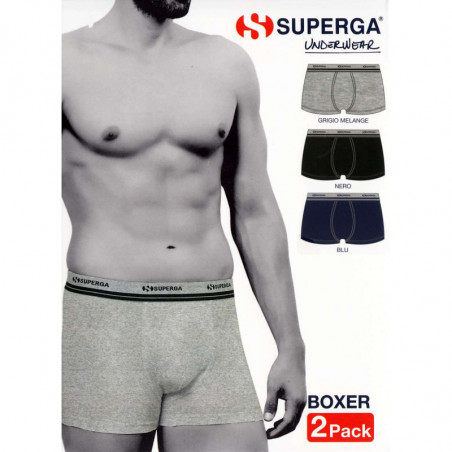 BOXER UOMO SUPERGA 457 (2 capi)