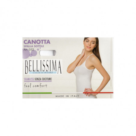 CANOTTA DA DONNA IN MICROFIBRA - BELLISSIMA 052