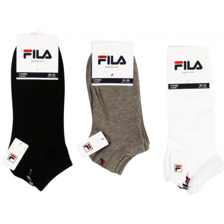 FILA F9100 CALZINI PEDULINI UNISEX - CONFEZIONE DA 3 PAIA