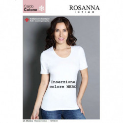 MAGLIA FELPATA DONNA ROSANNA MONICA MM NERO